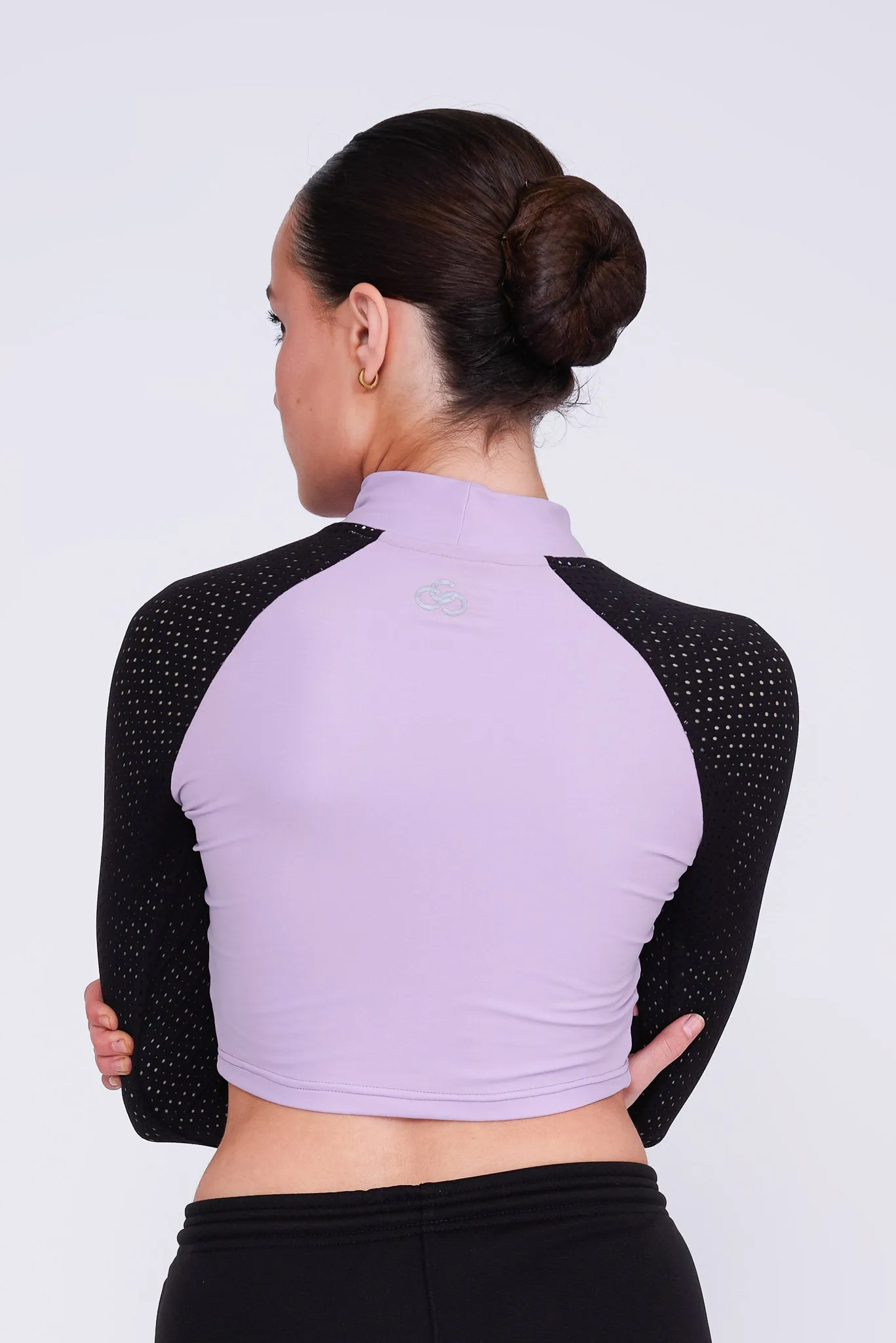 Inspire Crop Top in Amethyst