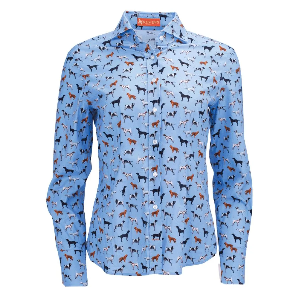 Kevin's Finest Ladies Dog Blouse