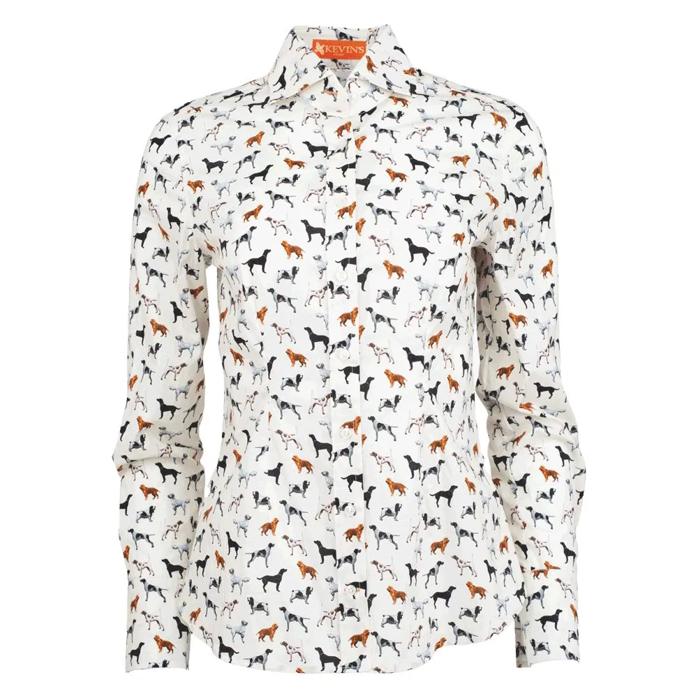 Kevin's Finest Ladies Dog Blouse