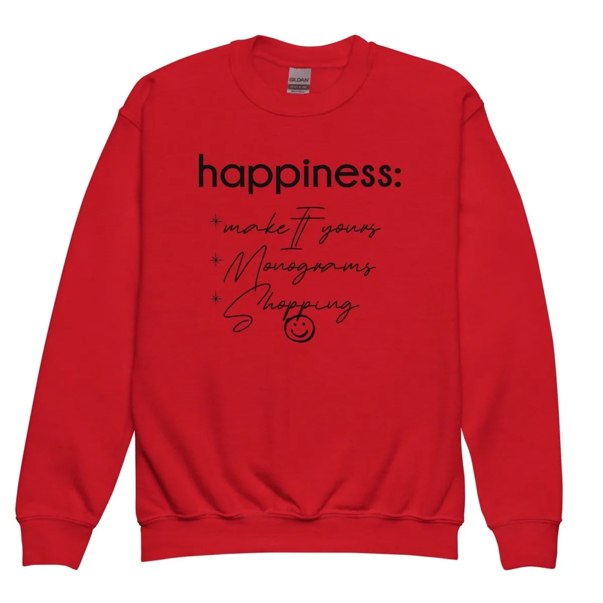 Kids Make It Yours™ 'Happiness Checklist' Crewneck Sweatshirt