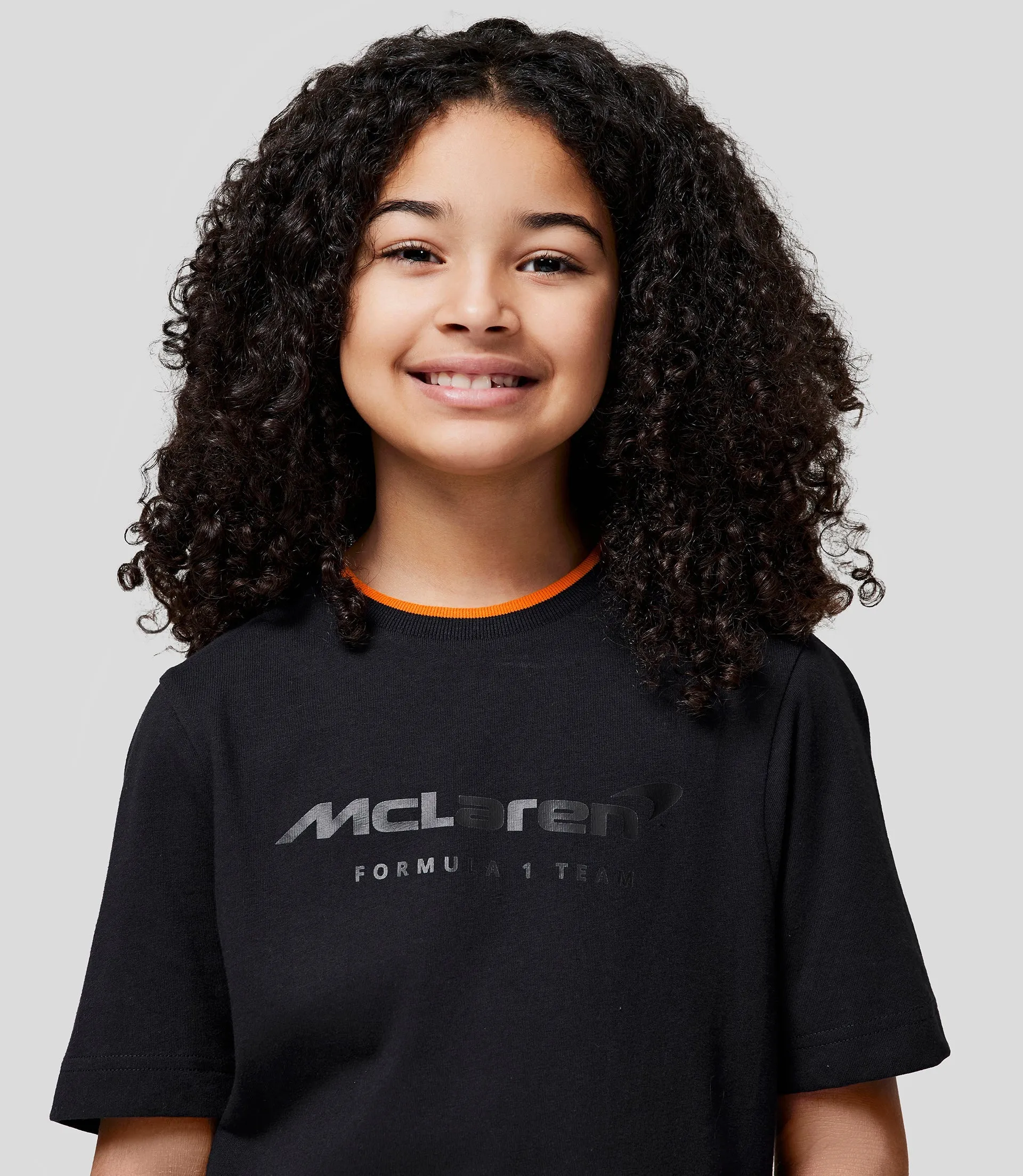 McLaren 2024 Junior Core Essentials T-Shirt - ANTHRACITE