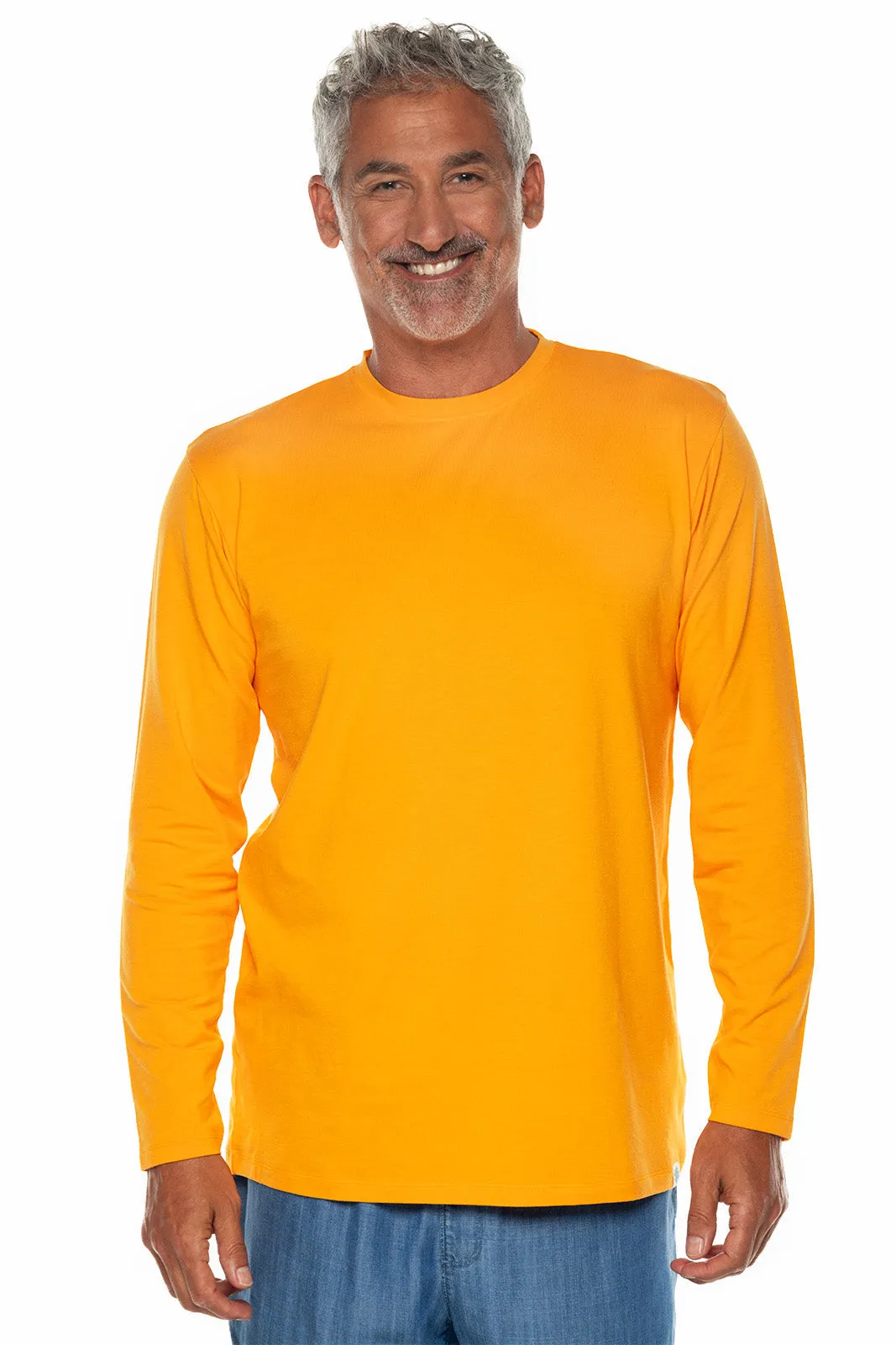 Men's Morada Everyday Long Sleeve T-Shirt | Apricot Crush