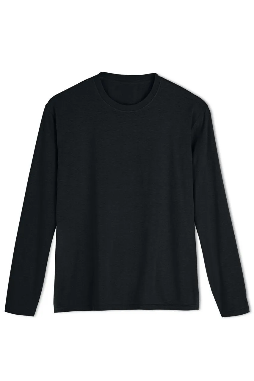 Men's Morada Everyday Long Sleeve T-Shirt  |  Black