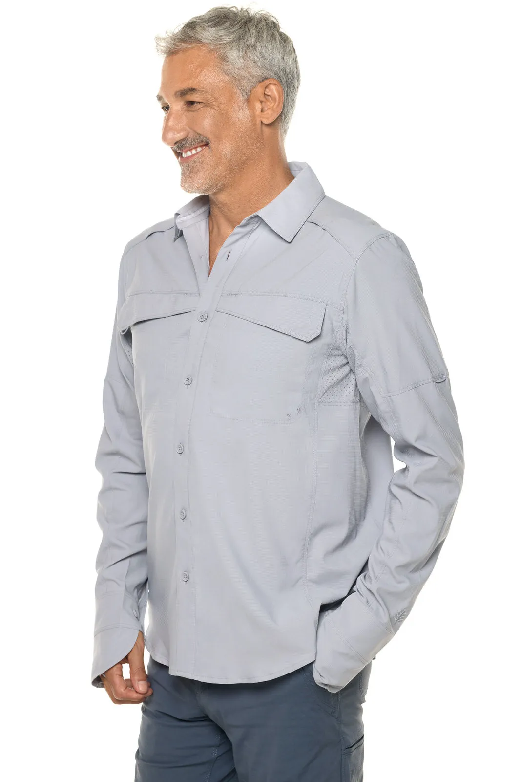 Men's Nassau Fishing Shirt  |  Slate