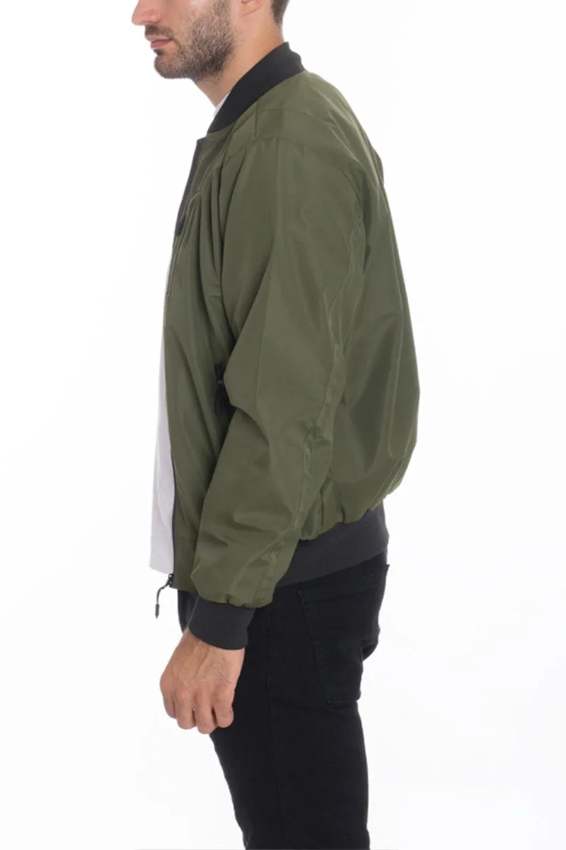 Men's Vinyl Waterproof Windbreaker