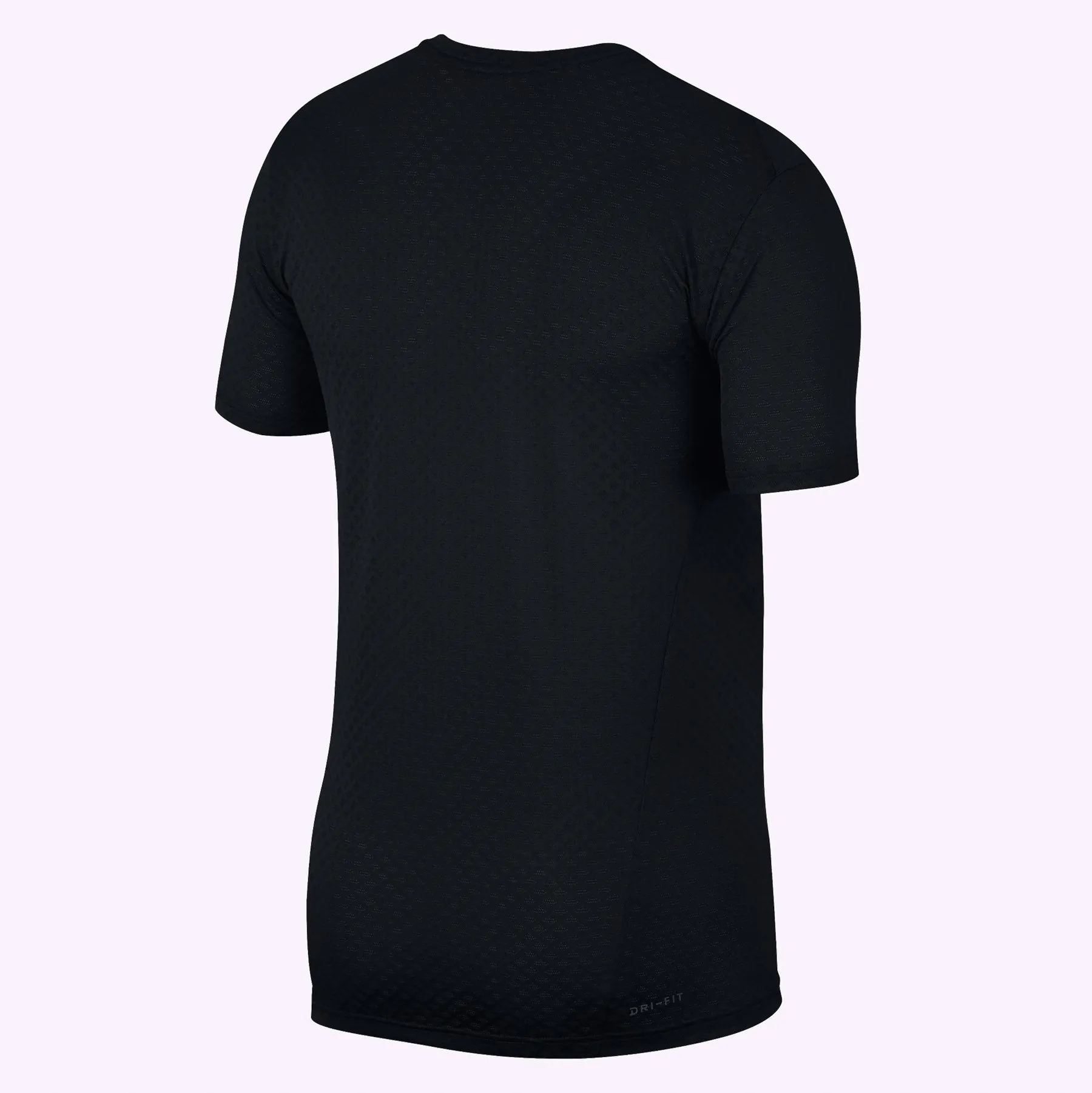 Nike Breathe - Men's Training Top - Black/Metallic Hematite