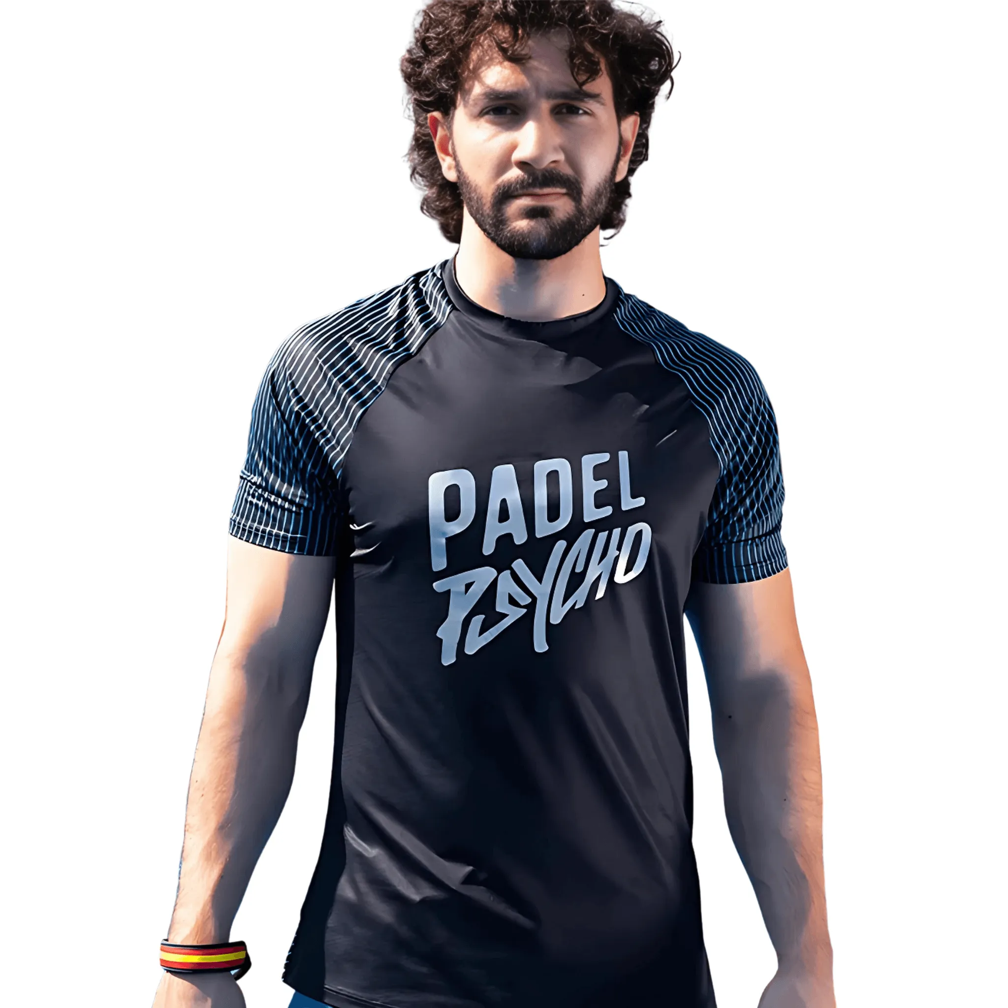 Padel Psycho MEN’S Padel T-SHIRT BLUE