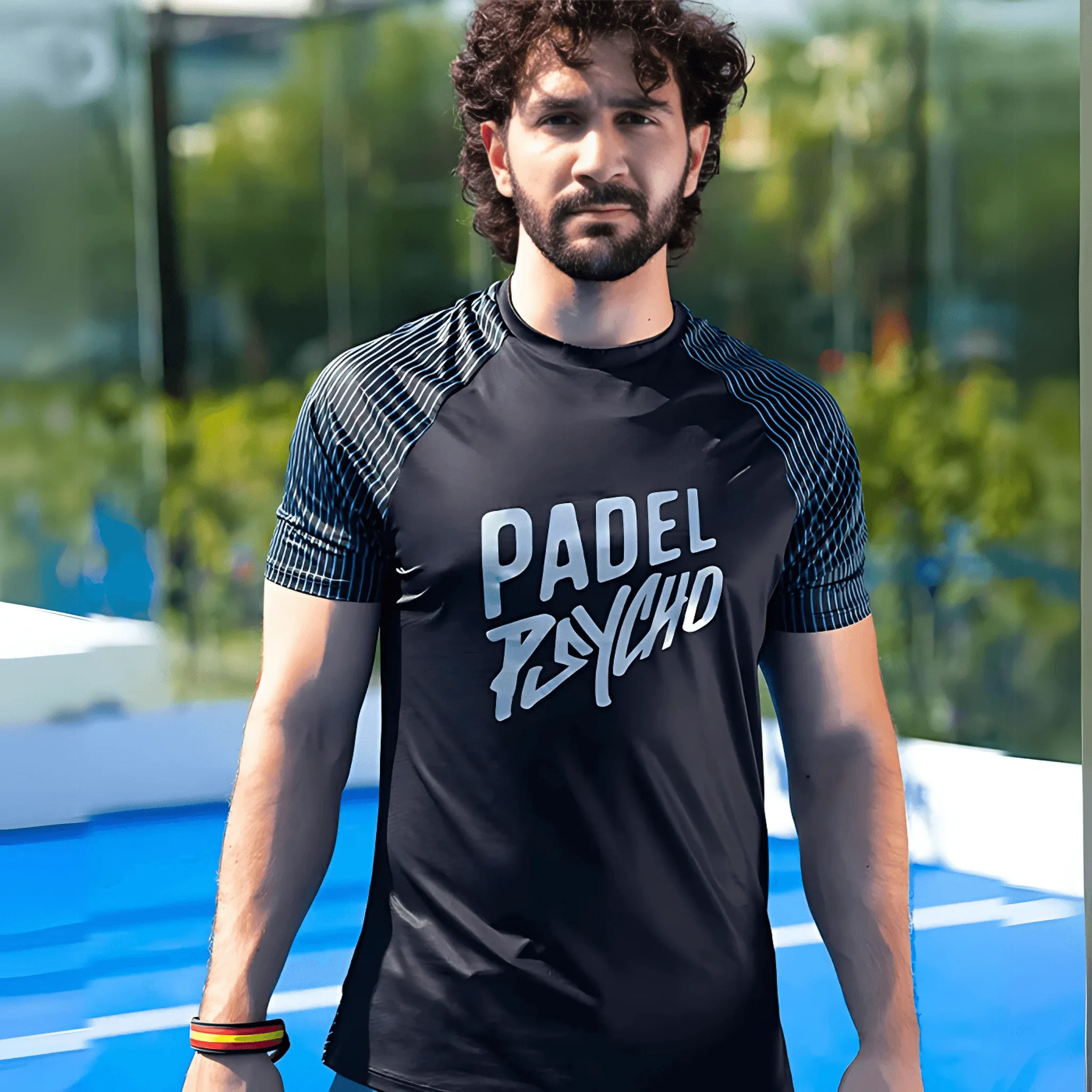 Padel Psycho MEN’S Padel T-SHIRT BLUE