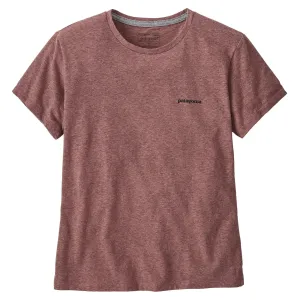 Patagonia Women's P-6 Logo Responsibili-Tee - Dulse Mauve