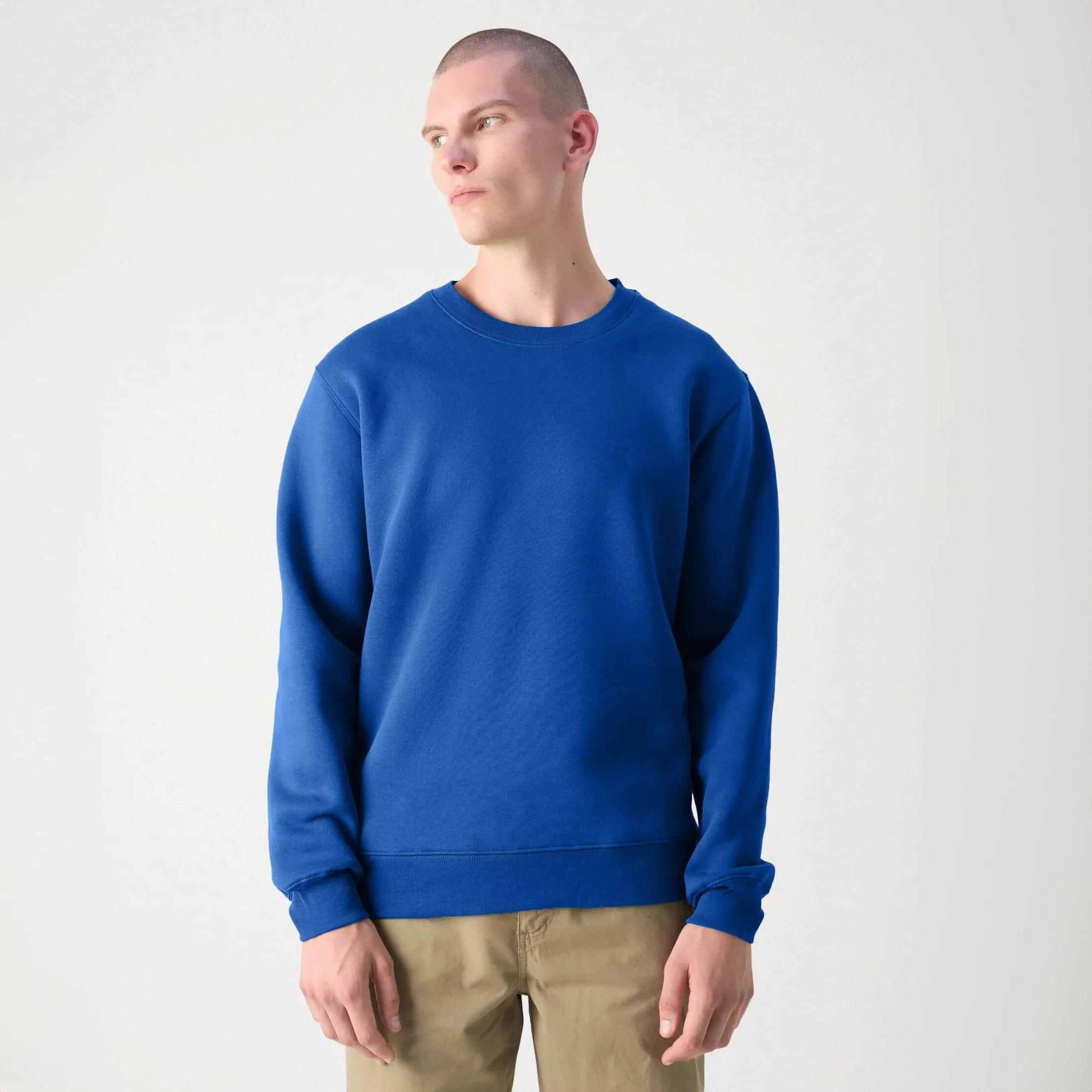 Payper Men's Crew Neck Fleece Sweatshirt