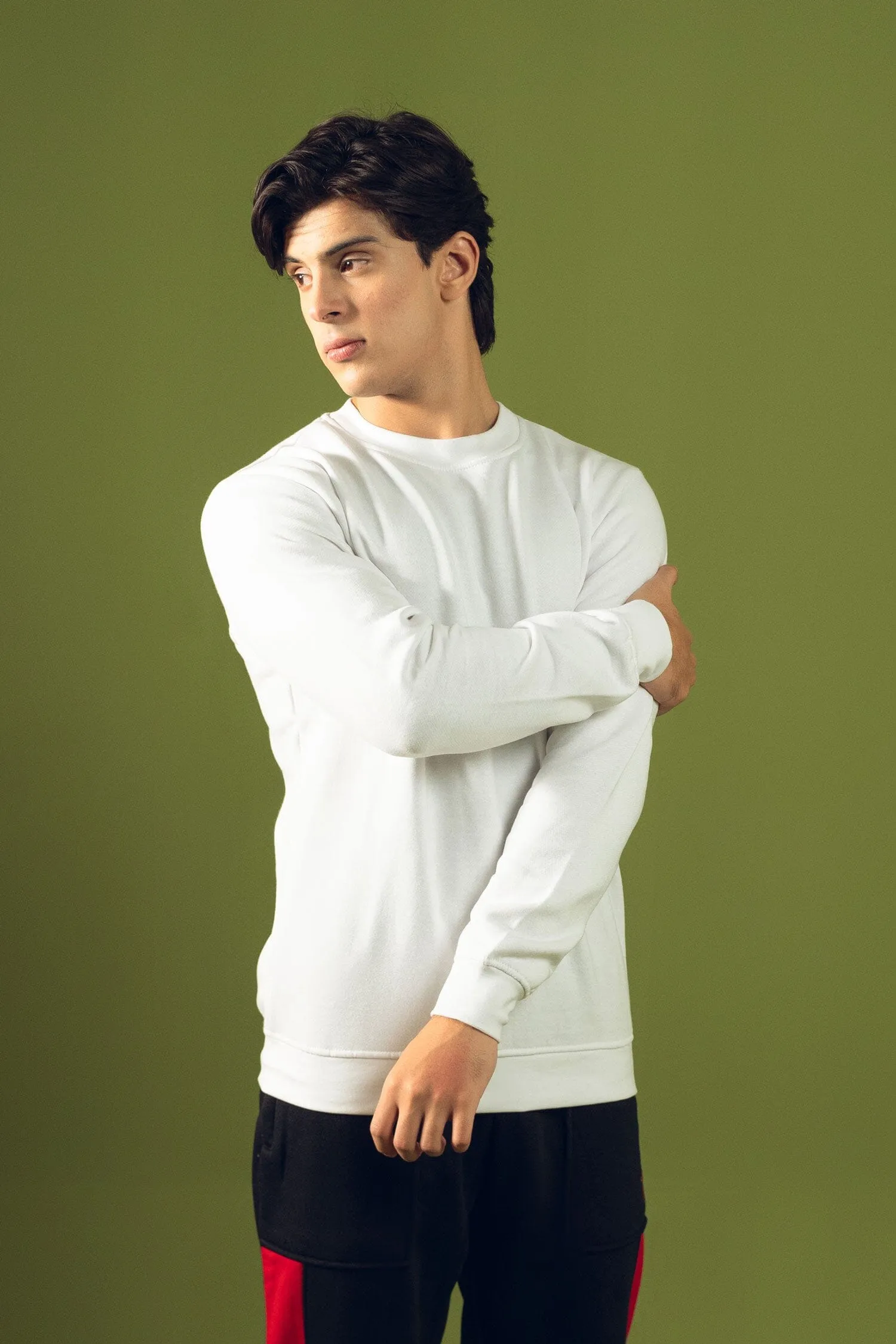 Payper Men's Crew Neck Fleece Sweatshirt