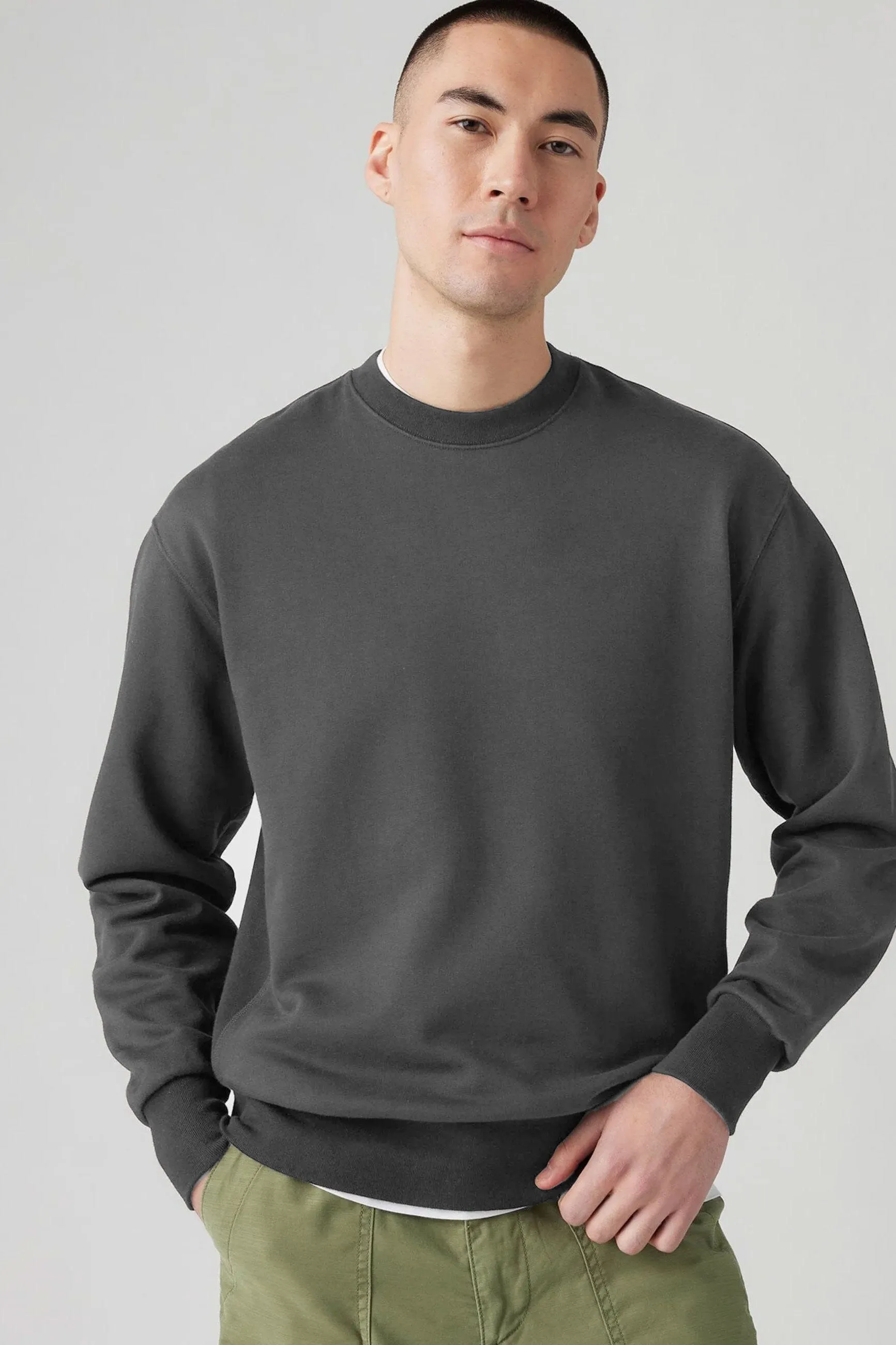 Payper Men's Crew Neck Fleece Sweatshirt