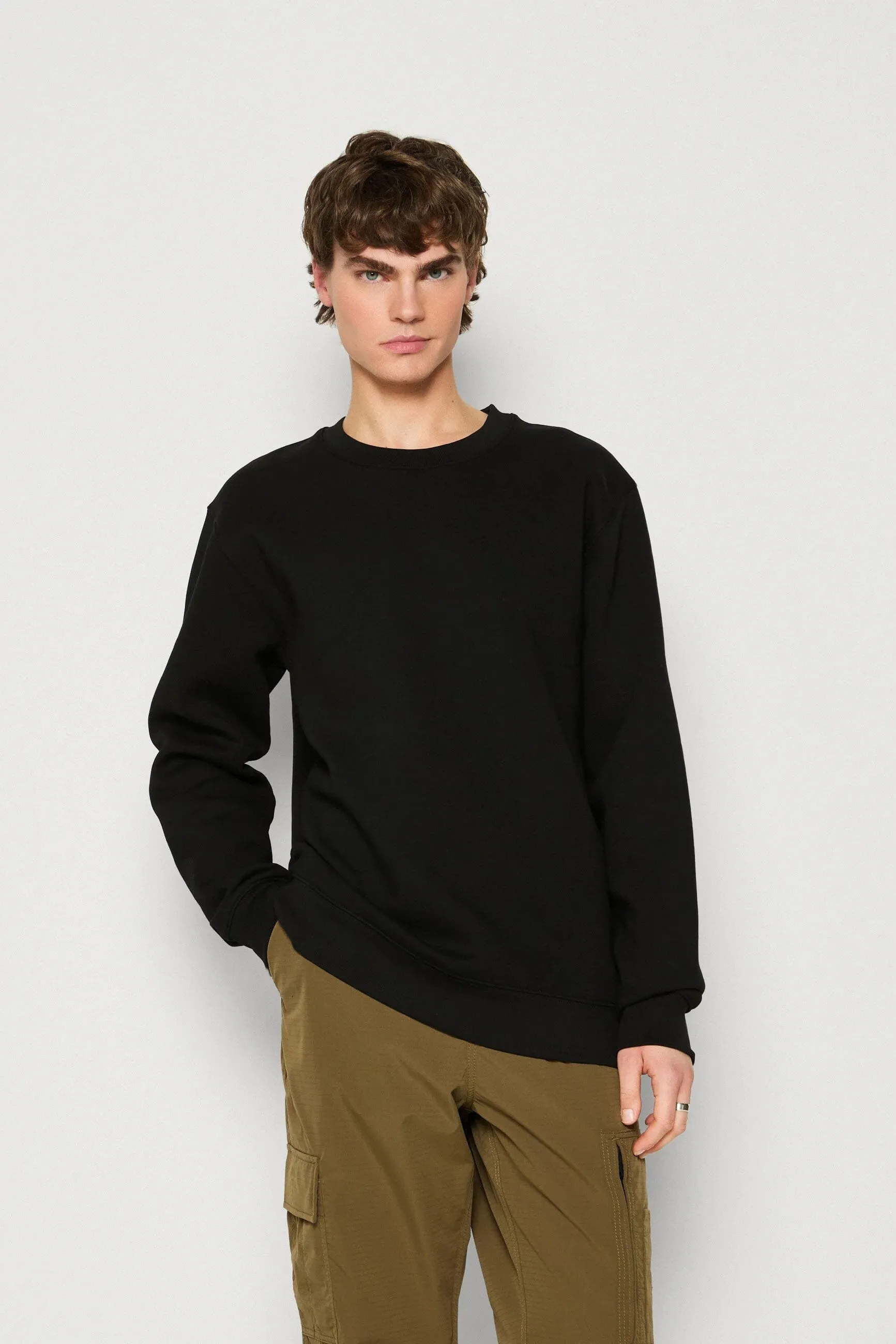 Payper Men's Crew Neck Fleece Sweatshirt