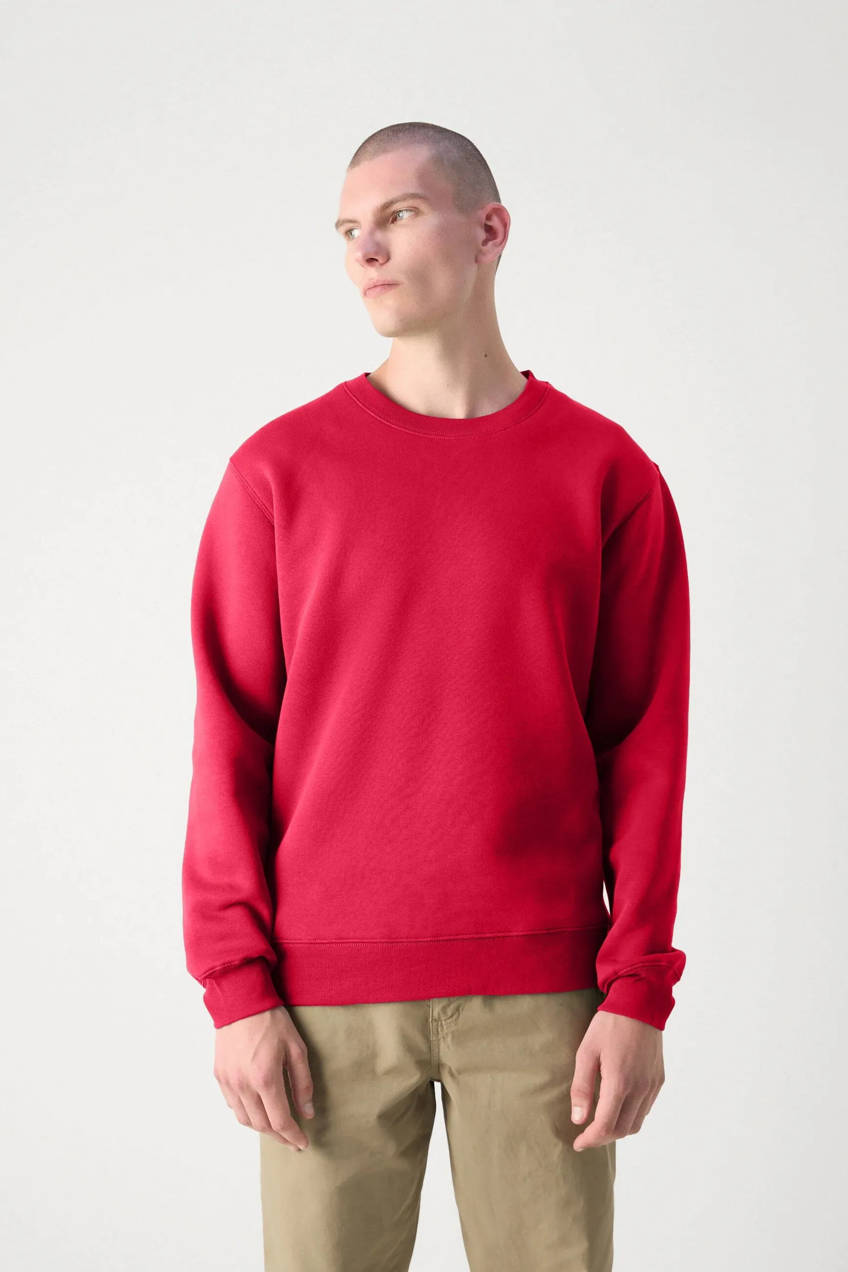 Payper Men's Crew Neck Fleece Sweatshirt