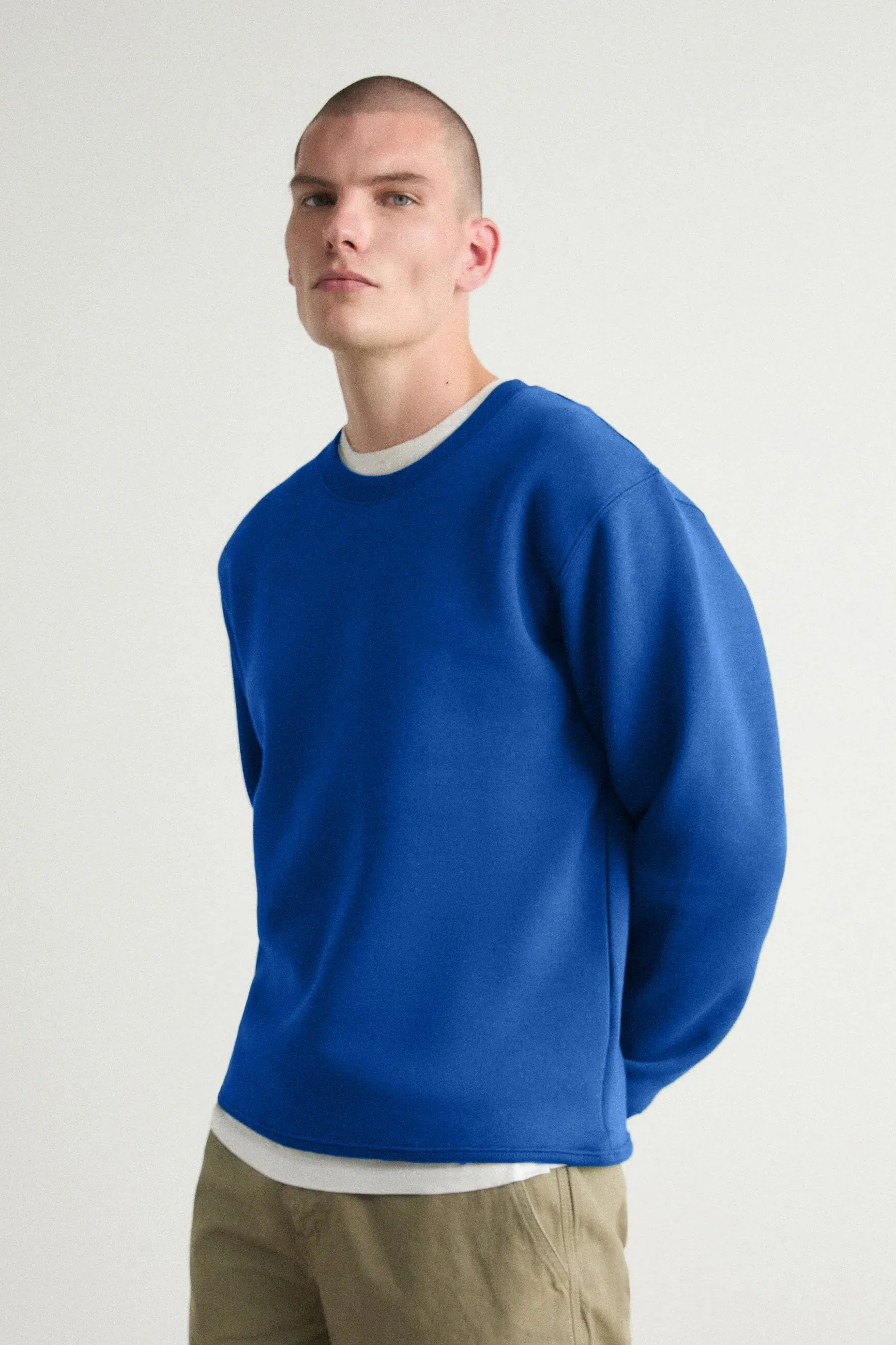 Payper Men's Crew Neck Fleece Sweatshirt