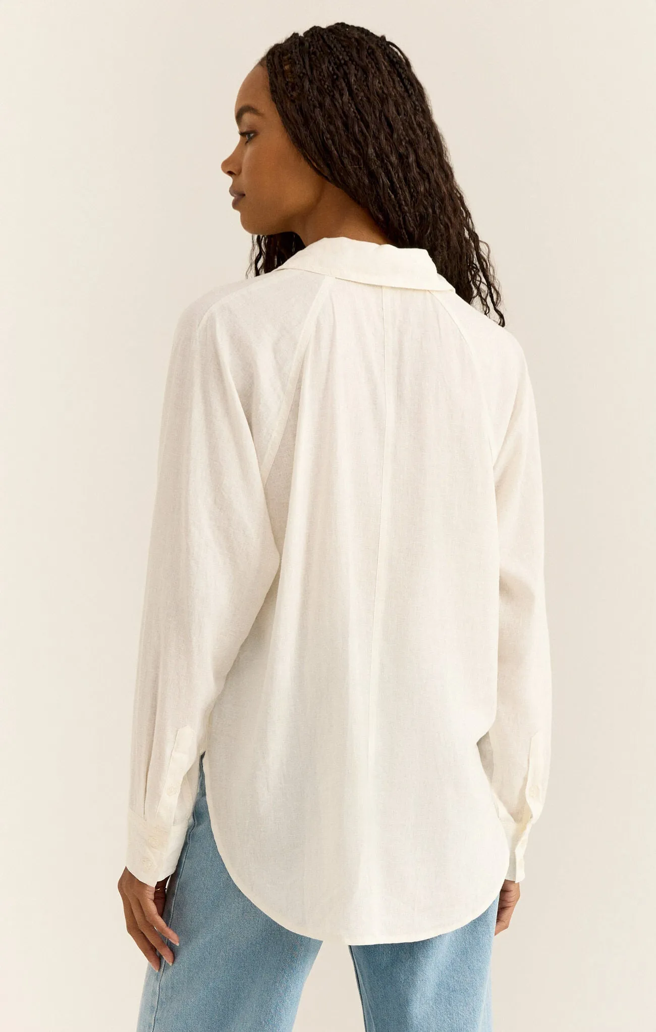 PERFECT LINEN TOP