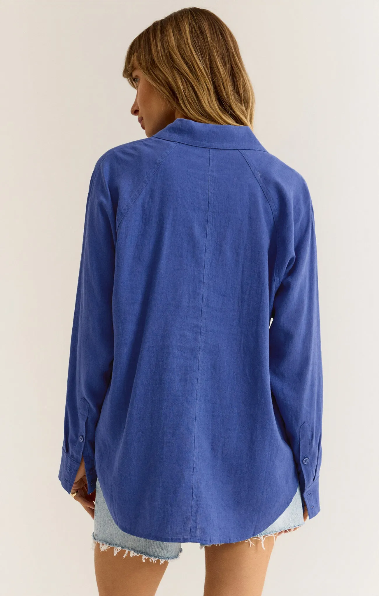 PERFECT LINEN TOP