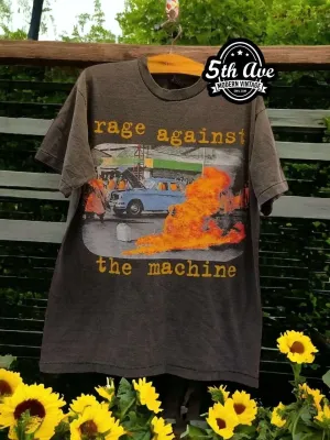 Rage Against The Machine Single Stitch t shirt