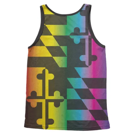 Rainbow Maryland Flag / Tank