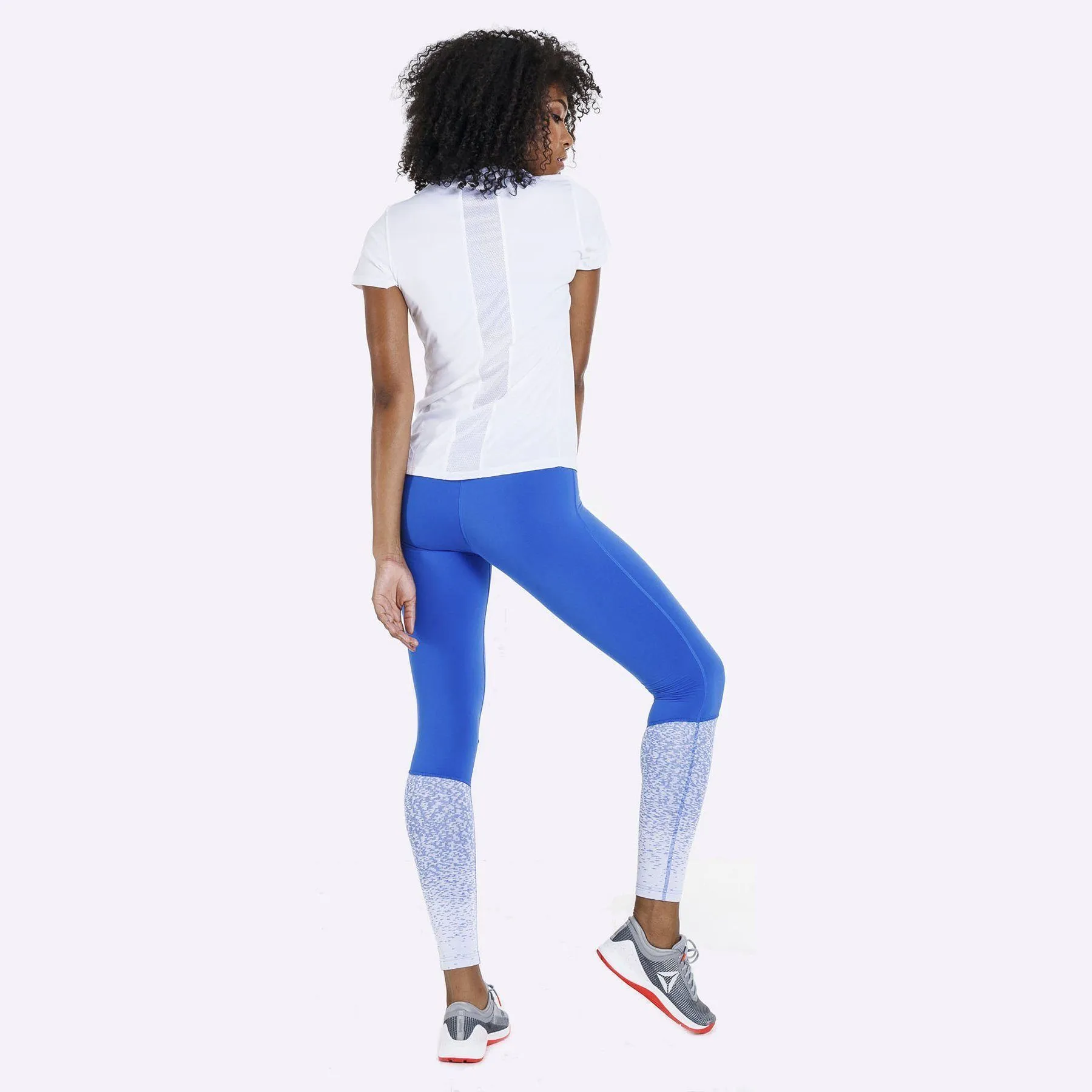 Reebok - Women's Running Essentials Delta Graphic Tee - White