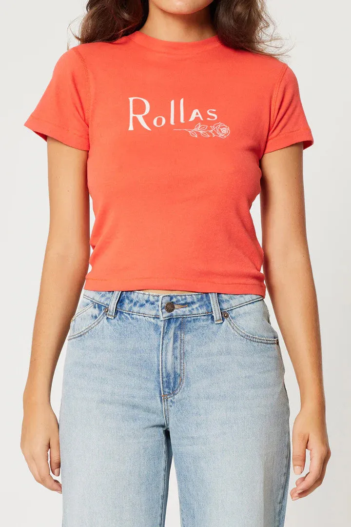 Rollas - Classic Tee, Summer Rose