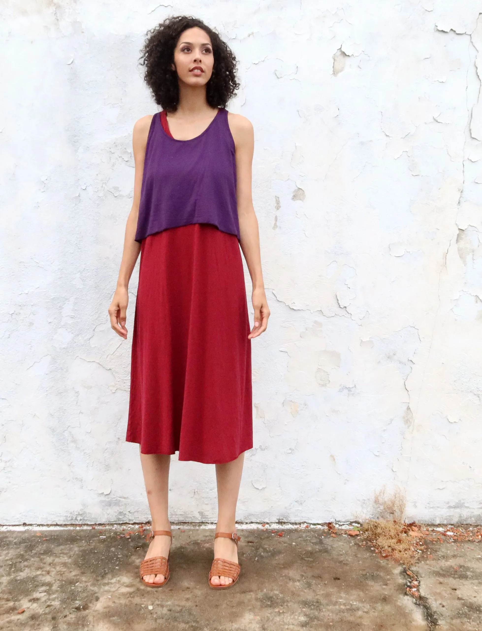 Sadhana Racerback Ojai Cropped Shirt