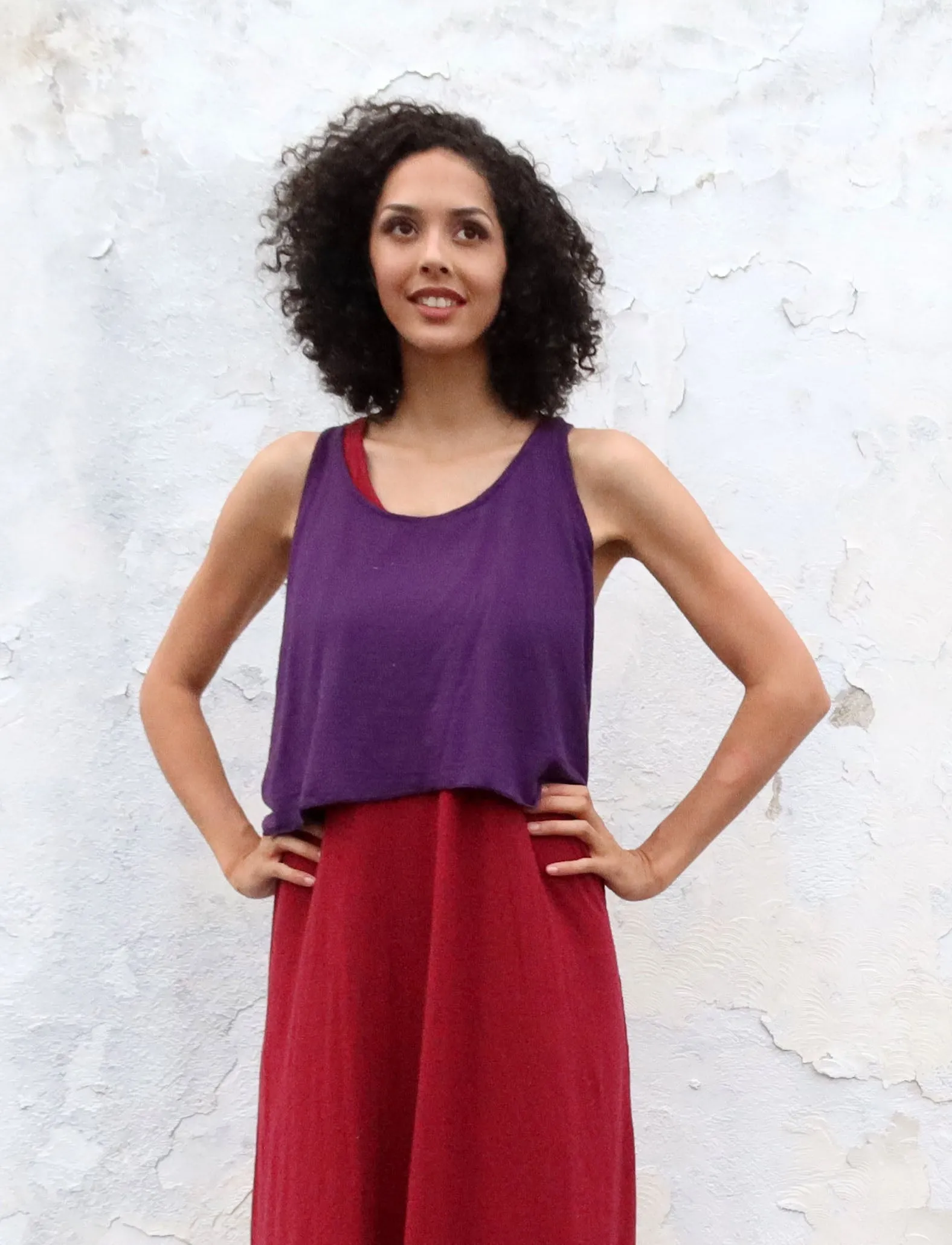 Sadhana Racerback Ojai Cropped Shirt