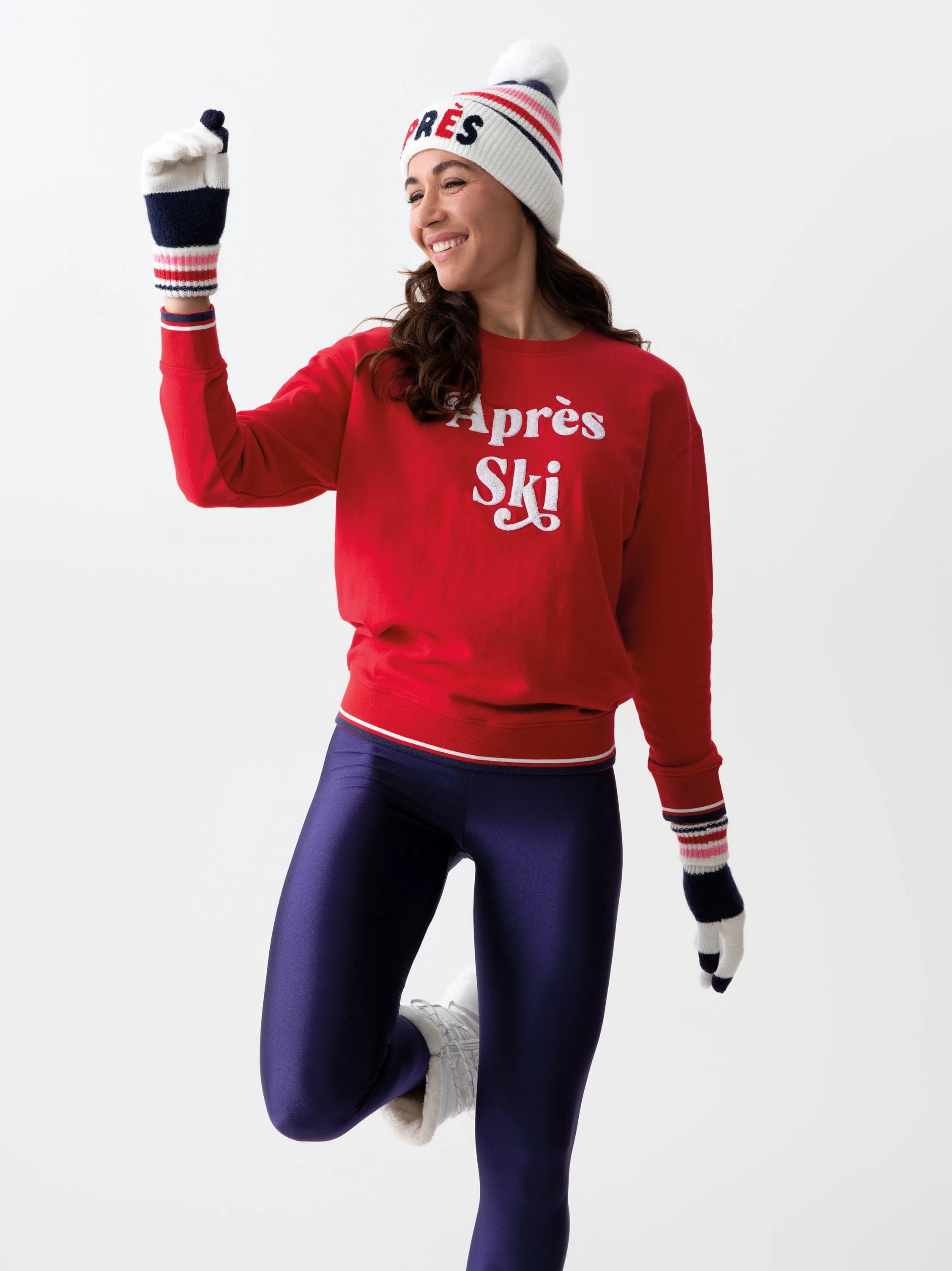 Shiraleah "Apres Ski" Sweatshirt | Red