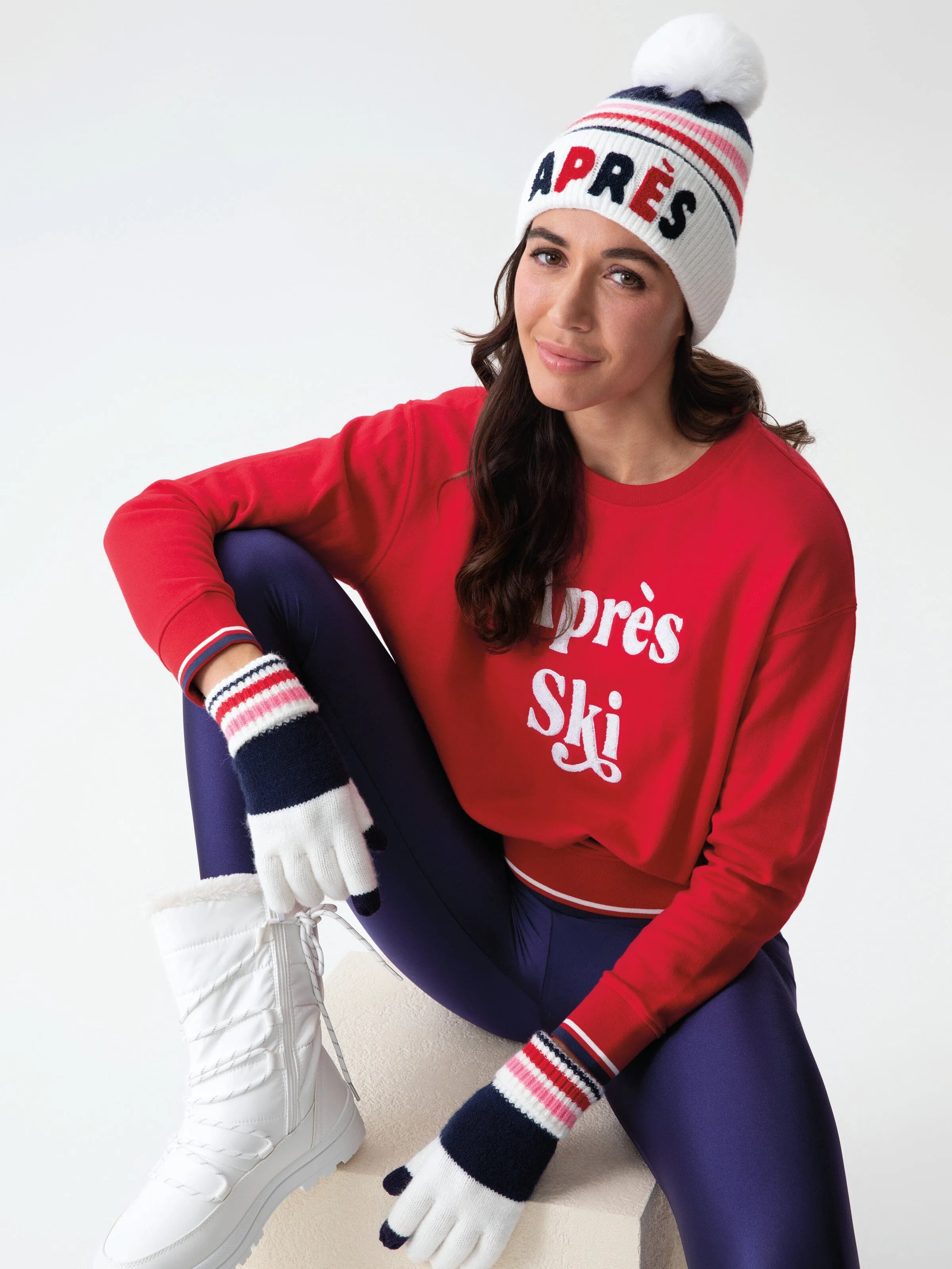 Shiraleah "Apres Ski" Sweatshirt | Red