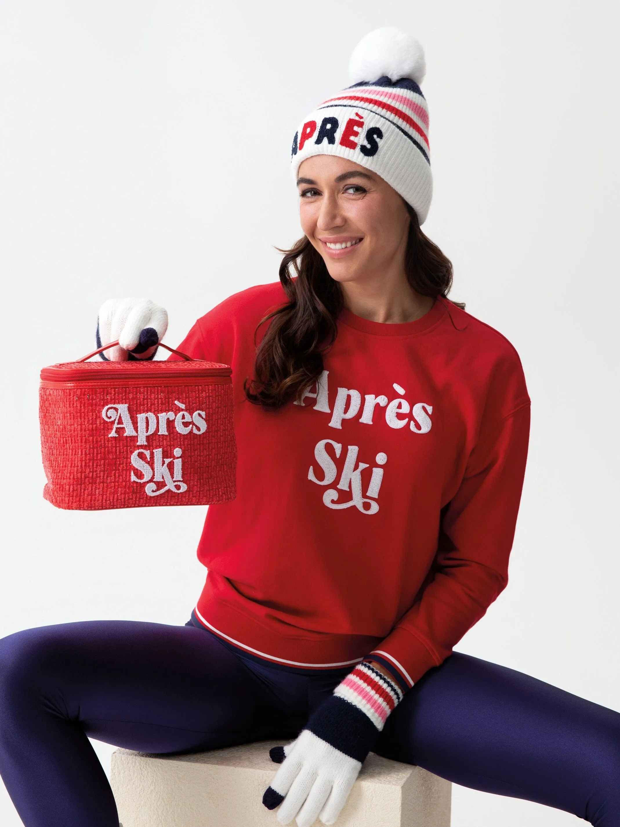 Shiraleah "Apres Ski" Sweatshirt | Red