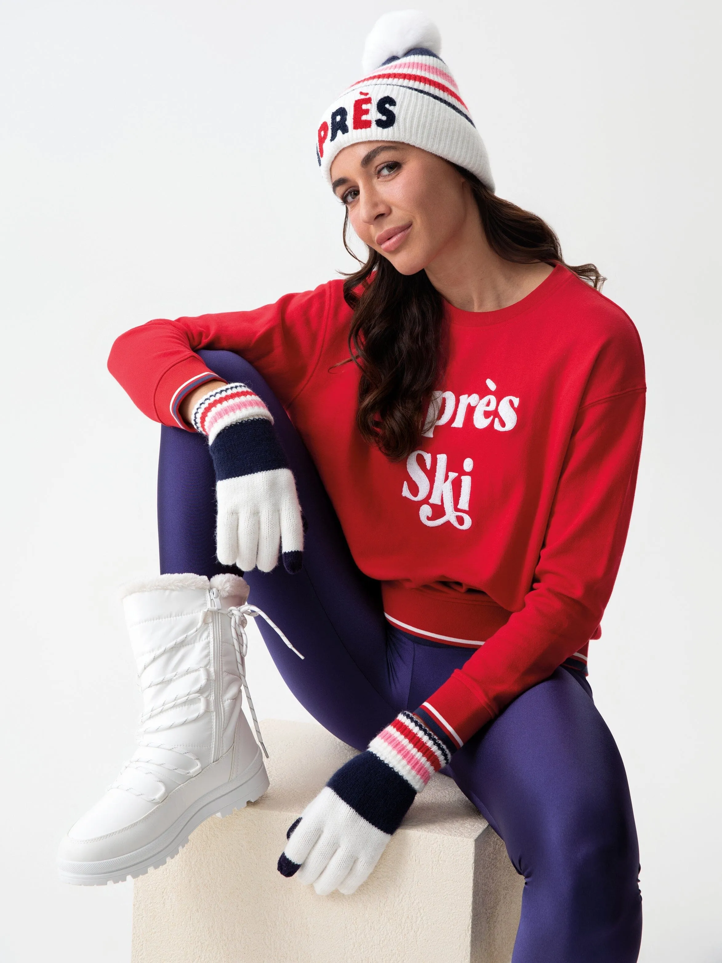 Shiraleah "Apres Ski" Sweatshirt | Red