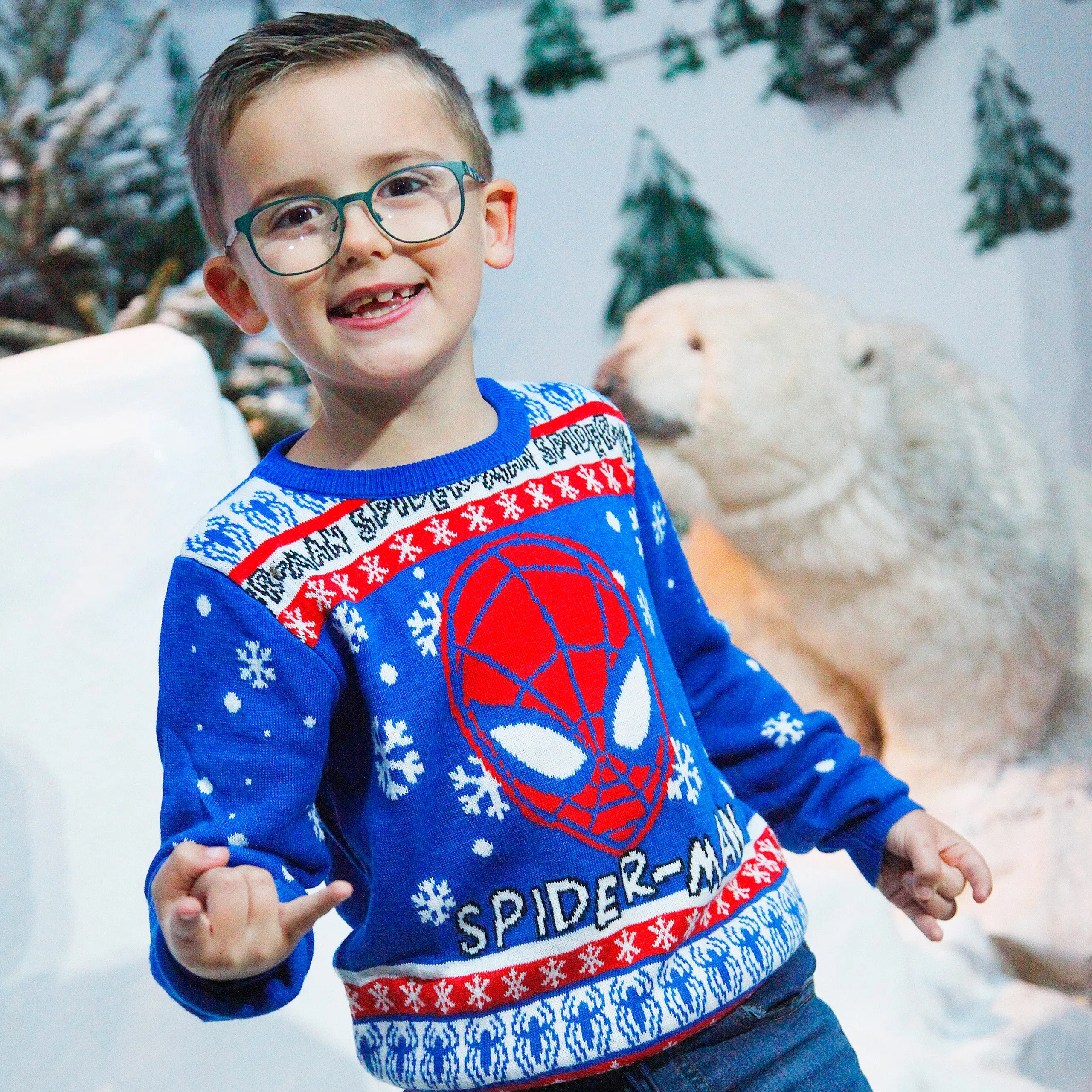 Spider-Man Christmas Jumper