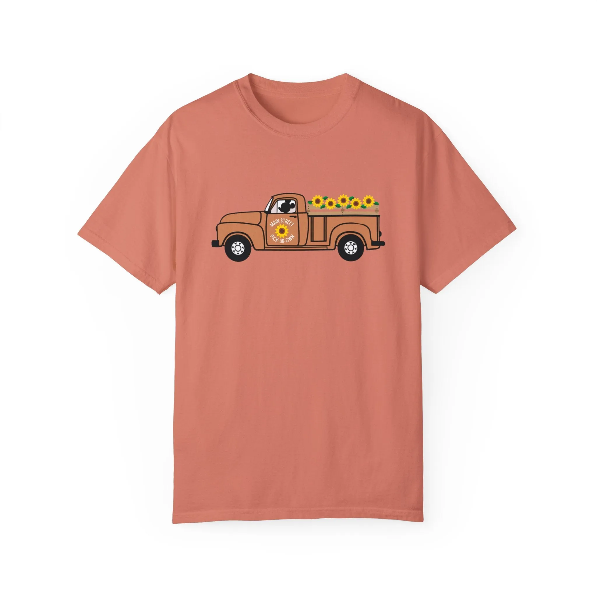 Sunflower Fields Comfort Colors Tee