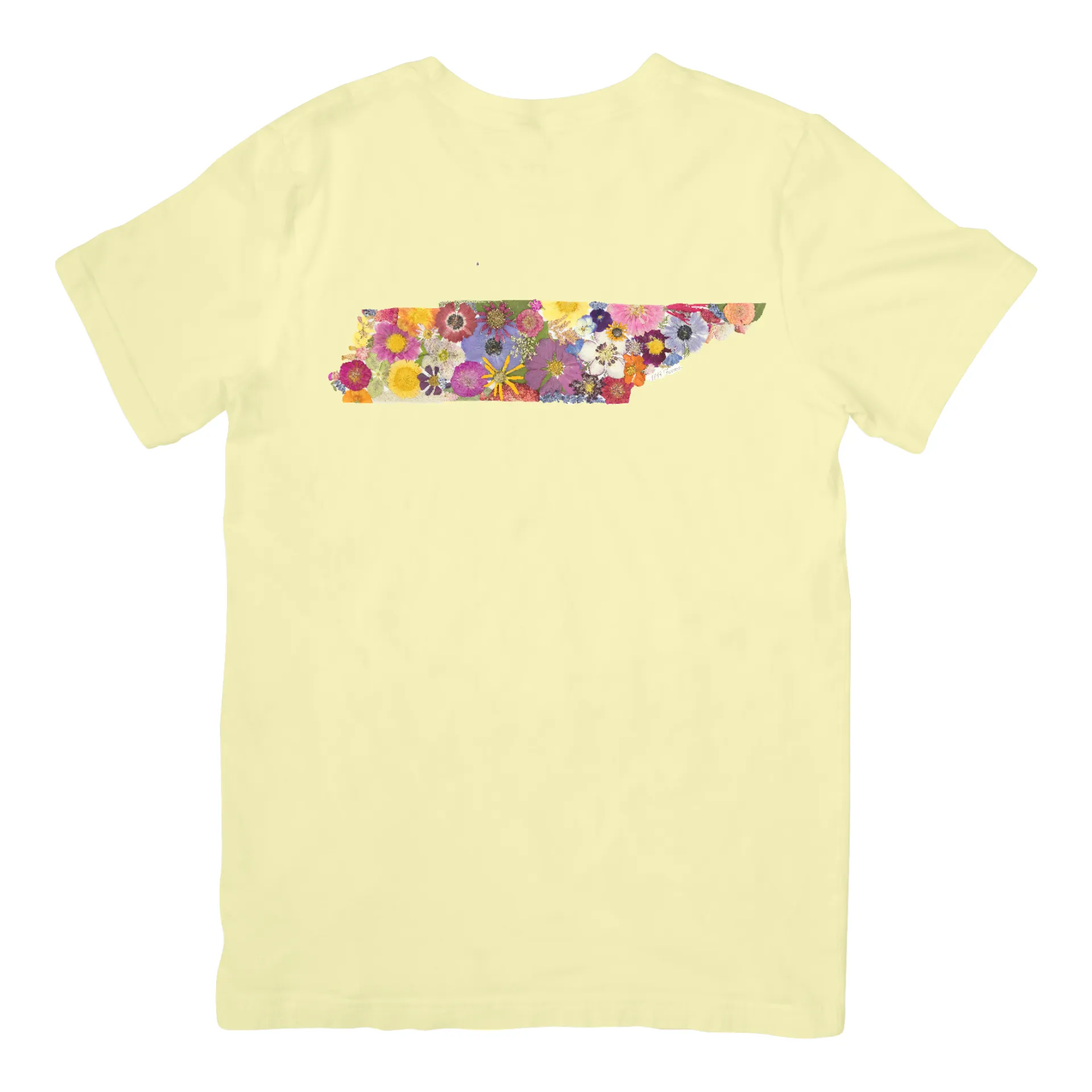 Tennessee Themed Comfort Colors Tshirt - "Where I Bloom" Collection