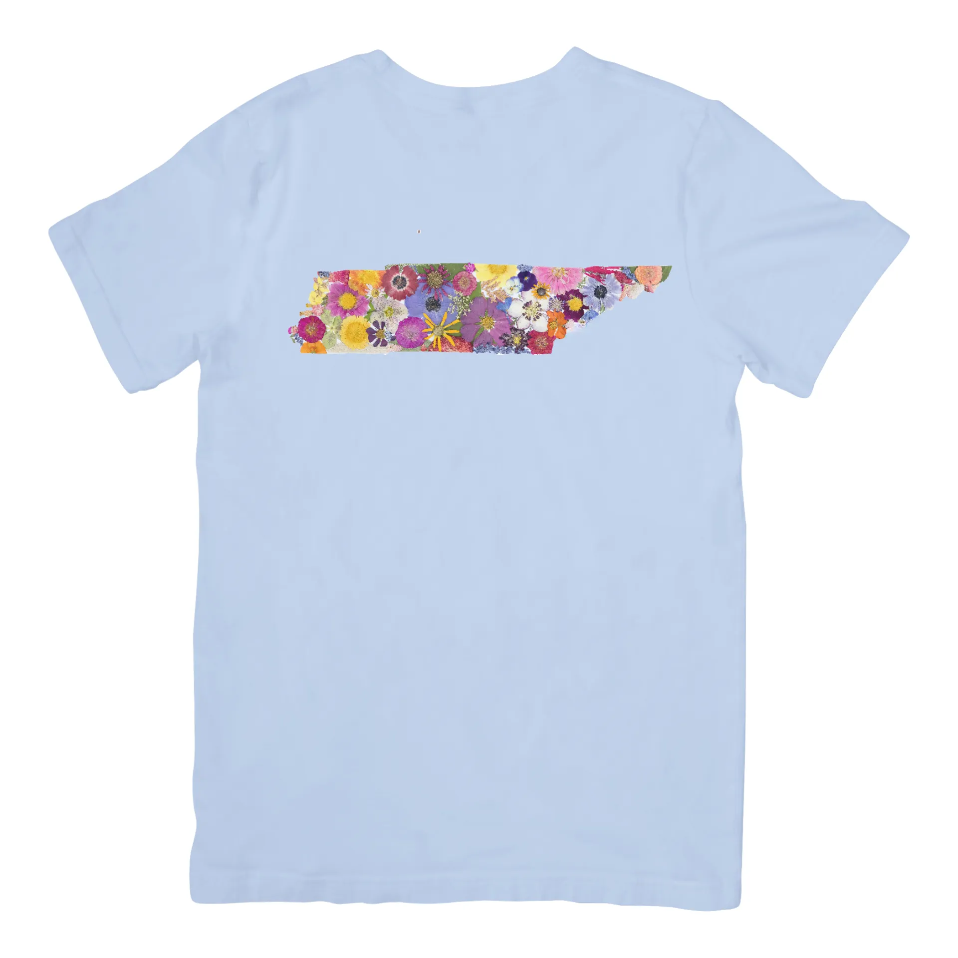 Tennessee Themed Comfort Colors Tshirt - "Where I Bloom" Collection