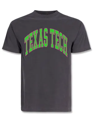 Texas Tech "Neon Gnarly Arch" Comfort Color T-Shirt