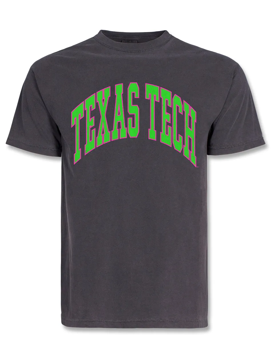 Texas Tech "Neon Gnarly Arch" Comfort Color T-Shirt