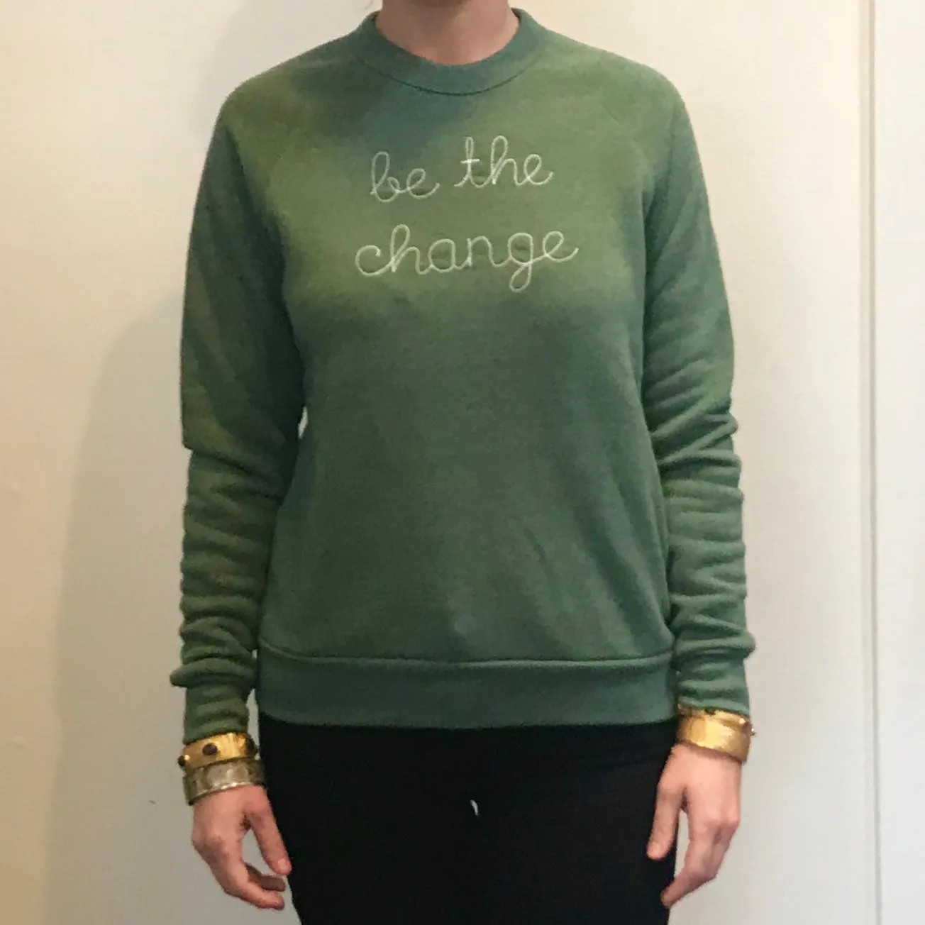 Unisex raglan sleeve pullover sweatshirts custom embroidered with roevember, the future is female, 1973, we say gay or anything you feel like saying across your chest!