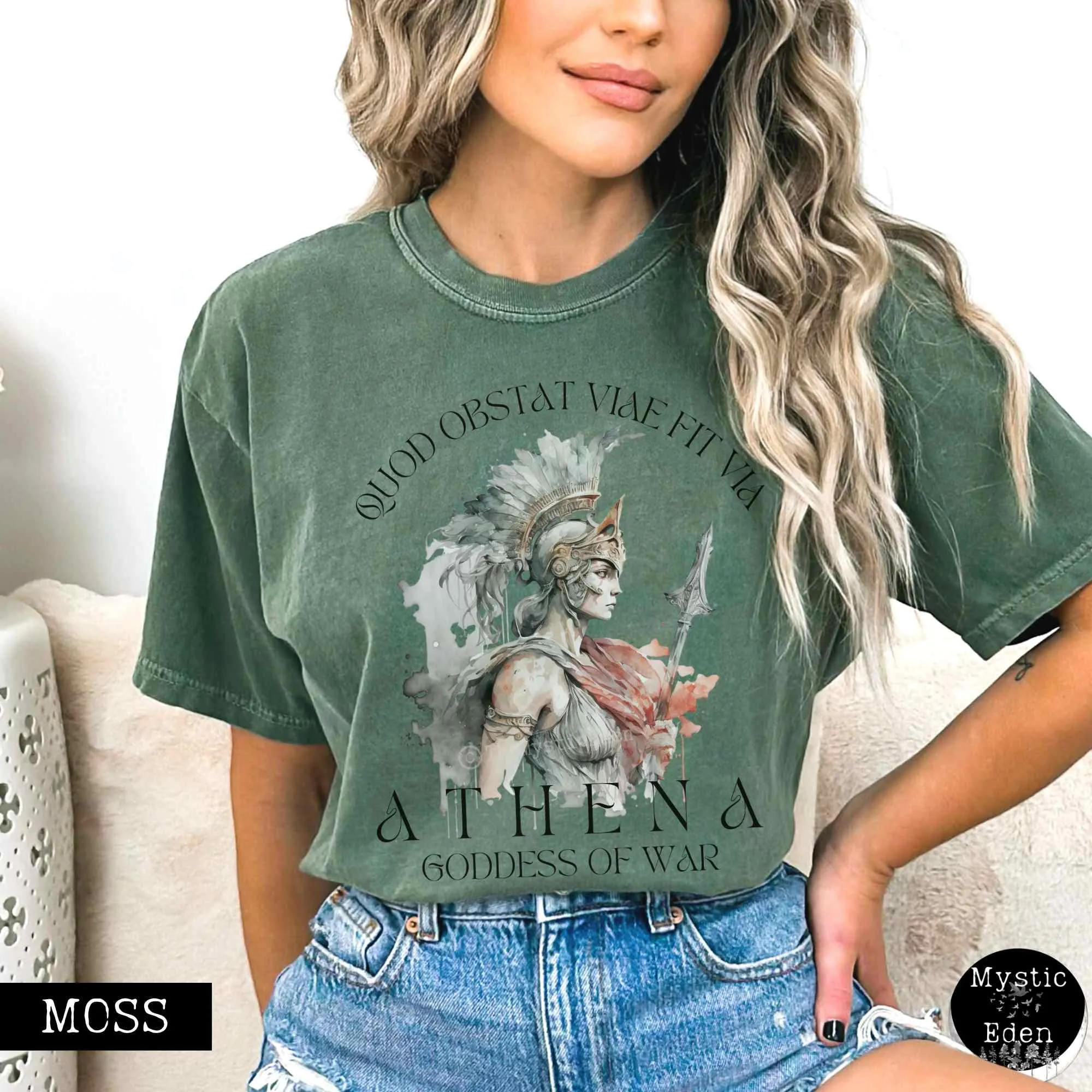 Vintage Athena Greek Mythology Shirt