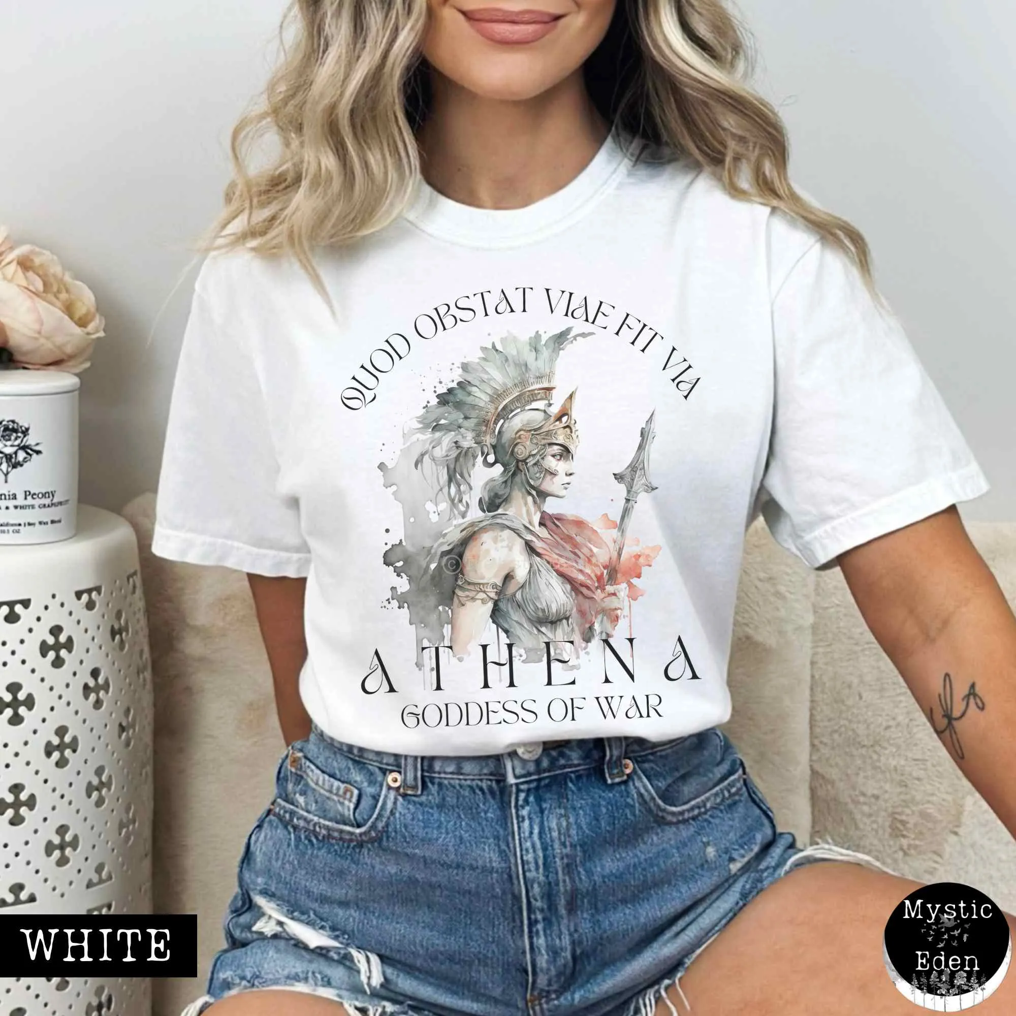 Vintage Athena Greek Mythology Shirt