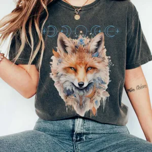 Vintage Mystical Fox Shirt