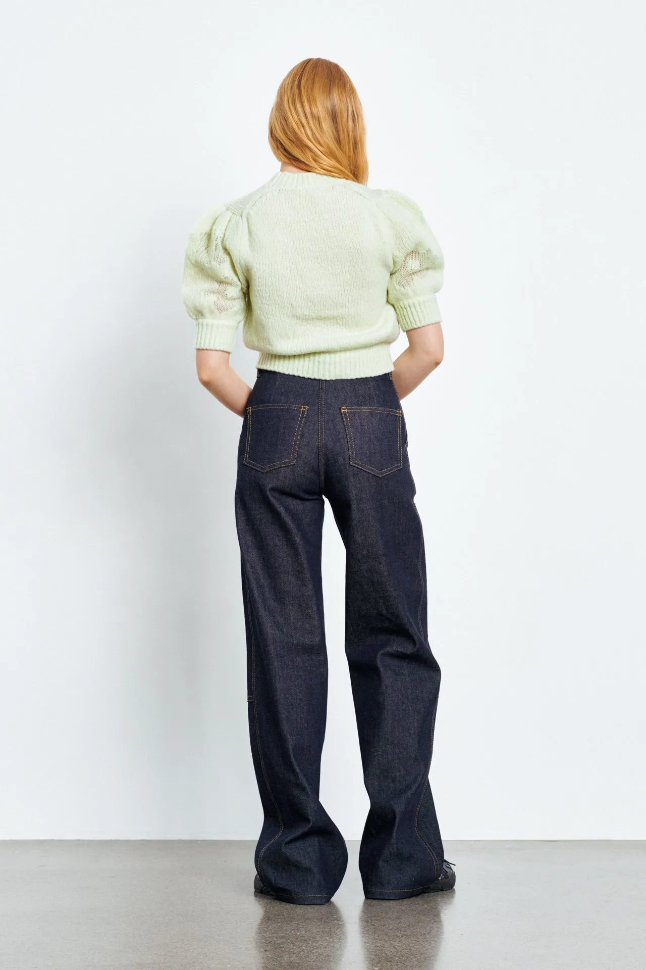 VIRGINIA | TROUSERS BOWNESS DENIM BLUE GRAPHITE