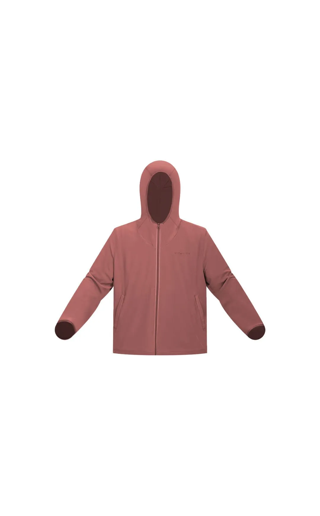 Vitality Prime® Windbreaker - Terracotta