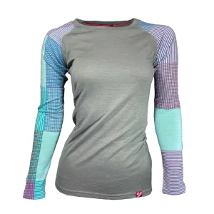 Women's Hawea Long Sleeve Merino | Grey