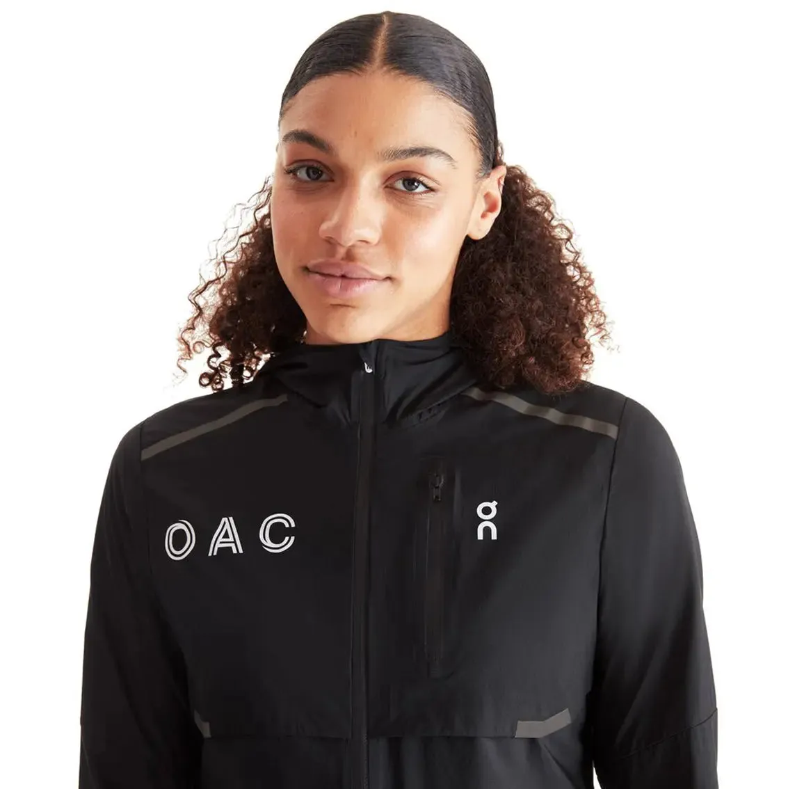 Womens On Running OAC Weather Jacket - Black